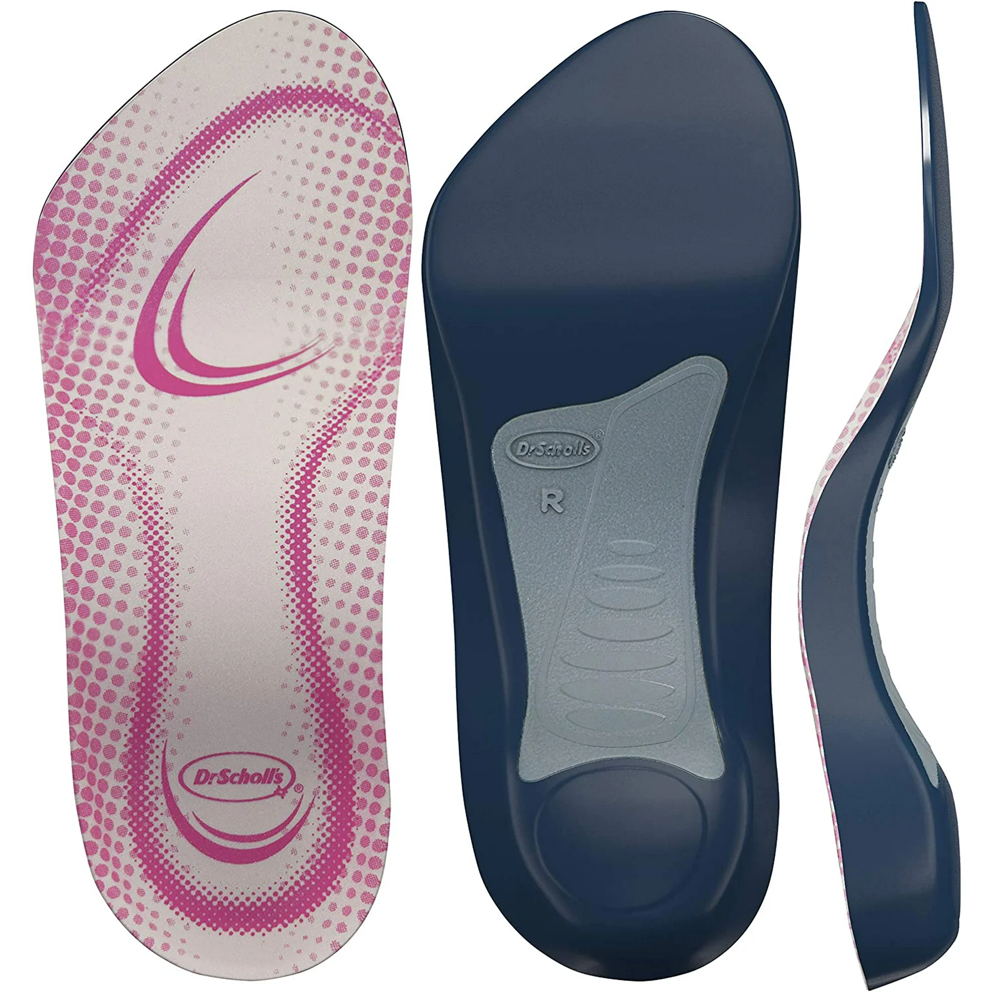 Dr.Scholl's® Tri-Comfort Insoles for Ball of Foot, Arch and Heel 1 Pair แผ่นรอง รองเท้า แผ่นเสริมส้น