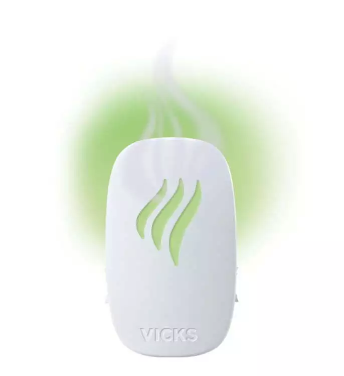 Vicks® Advanced Waterless Vaporizer Long Lasting Soothing Vapors Model.V1750 วิคส์ เครื่องทำไอระเหย