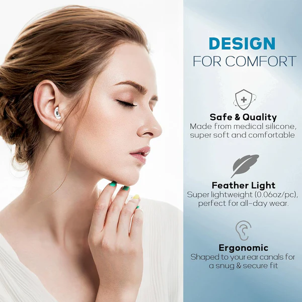 Hi-Fi Spirit Concert Music Earplugs for Noise Reduction Size S/M (Hearprotek®)
