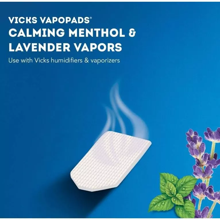 Vicks® VapoPads Refills, Vapors 6,12,20 Scent Pads แผ่นรีฟิลวิคส์ สำหรับเครื่องทำไอระเหย