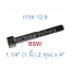สกรูหัวจมหุนดำ 1.1/4" (1 นิ้ว 2 หุน) x 4" เกลียว (BSW) เกรด 12.9