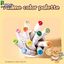 ปากกามาร์คเกอร์ 2หัว 12สี น้องหมีเนย (ButterBear X Deli)