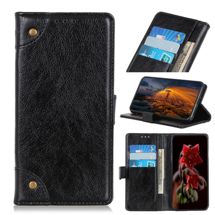 เคส Xiaomi Mi 10T #เคสฝาพับแบบกระเป๋าสตางค์ Nappa Texture Wallet Stand Leather
