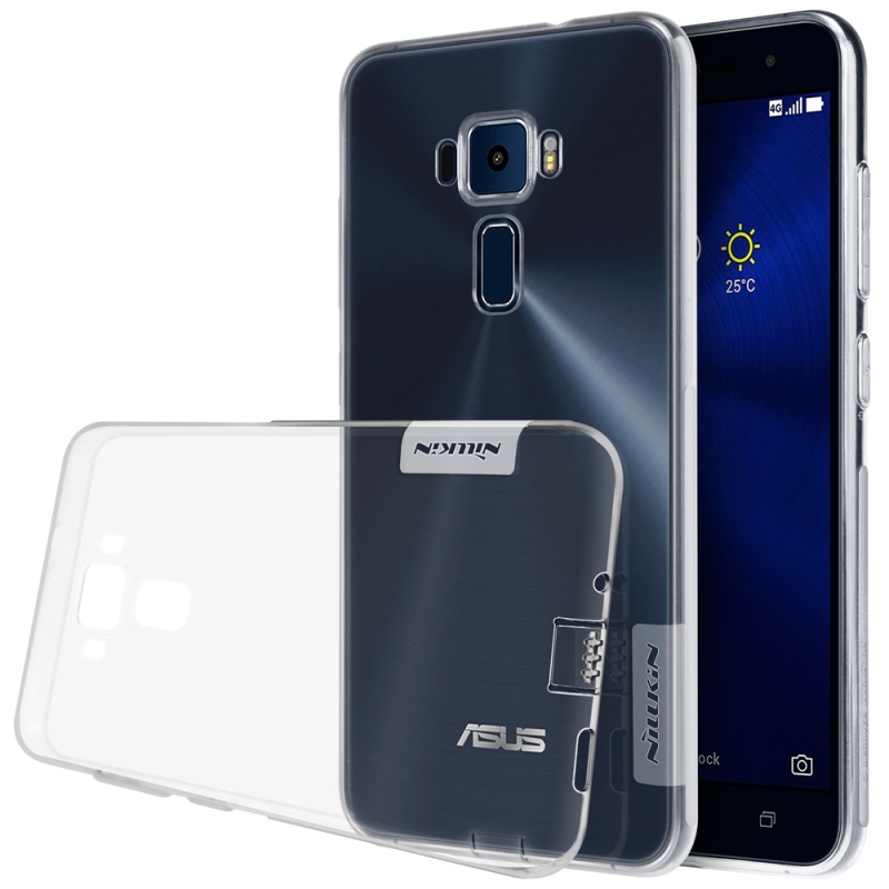 เคส Asus Zenfone 3 ZE520KLเคสสีโปร่งใส NILLKIN แท้ Nature Thin TPU Back Case