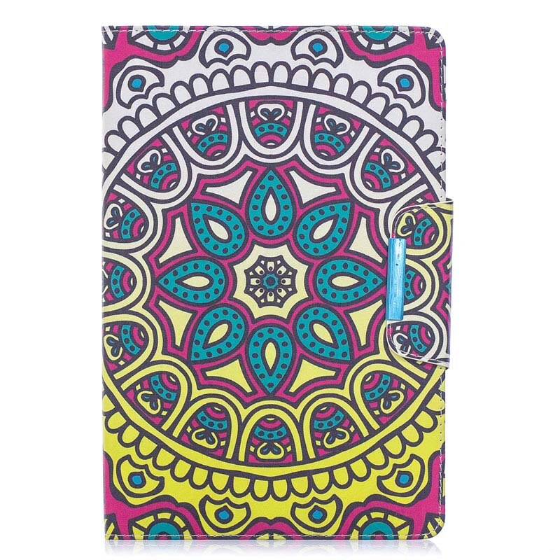 Case Samsung Galaxy Tab A 10.1 (2019) SM-T510 SM-T515 #เคสฝาพับพิมพ์ลาย Pattern Printing Wide Clasp Stand Wallet Flip Leather