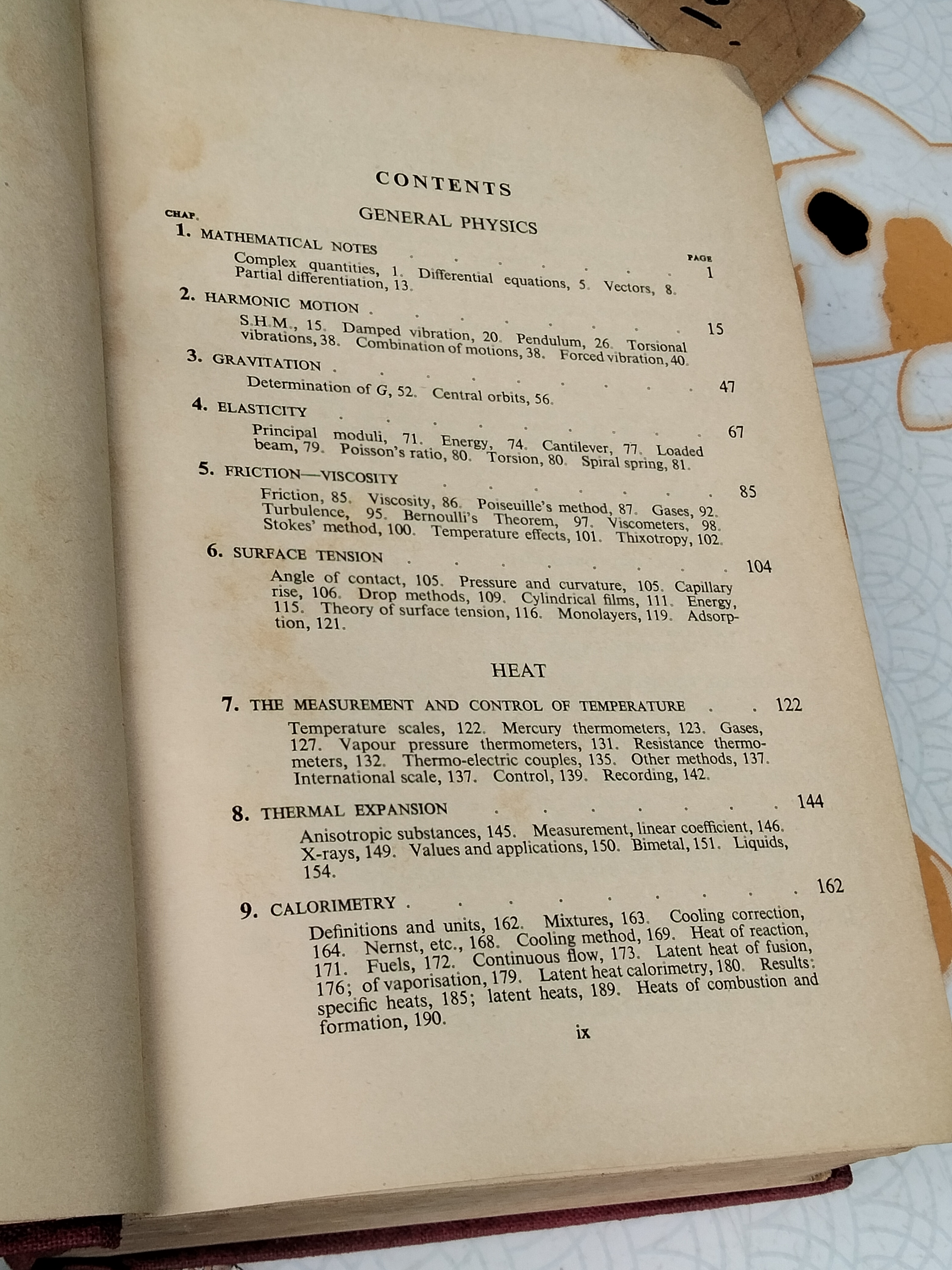 PHYSICS BY S. G. STARLING - A. J. WOODALL **สินค้าหมด