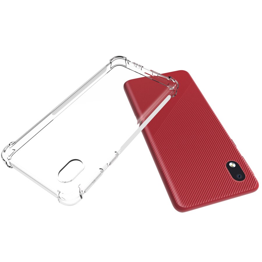 Case Samsung Galaxy A01 Core #เคสฝาหลังนิม่สีใสมุมกันกระแทก Crystal Clear Anti-slip Anti-Scratch Shockproof Durable Flexible TPU soft Case