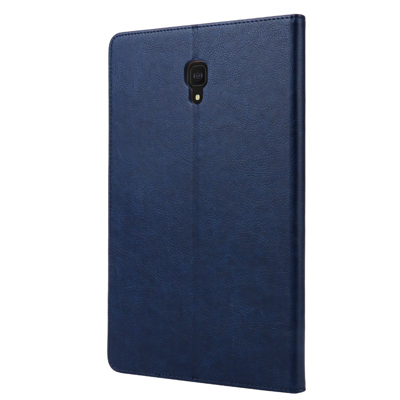 เคส Samsung Galaxy Tab A 10.5 (2018) T590 T595 #เคสฝาพับหนัง PU คุณภาพดี พร้อมฝาปิดมีช่องเสียบการ์ด CMAI2 PU Leather Stand Wallet Flip