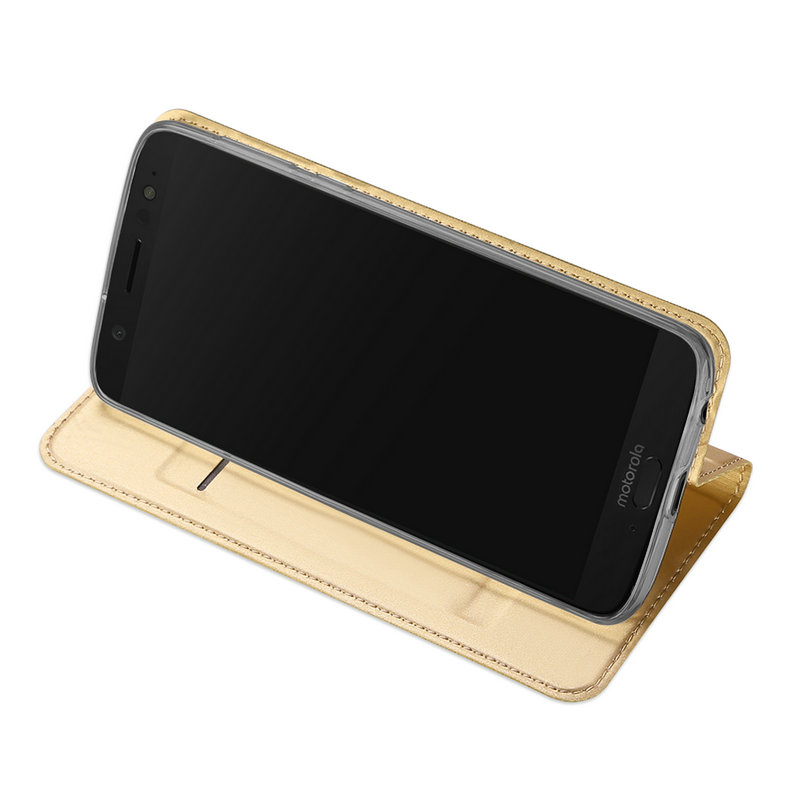เคส Moto G6 Plus #เคสฝาพับ DUX DUCIS Skin Pro Series คุณภาพดี