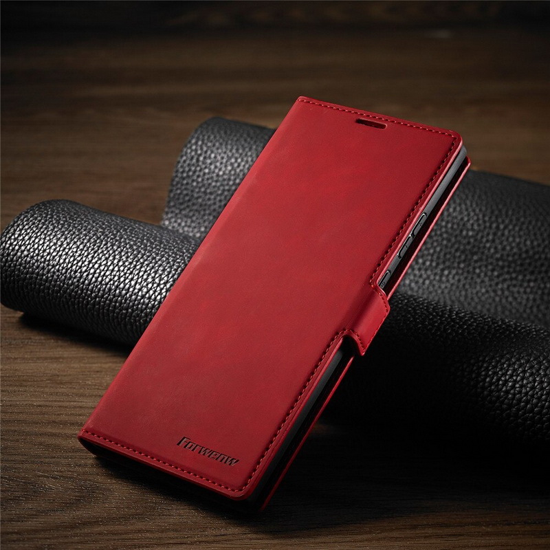 Case Samsung Galaxy Note 20 Ultra / Note 20 Ultra 5G #เคสฝาพับแบบกระเป๋าสตางค์ FORWENW Leather Wallet Case