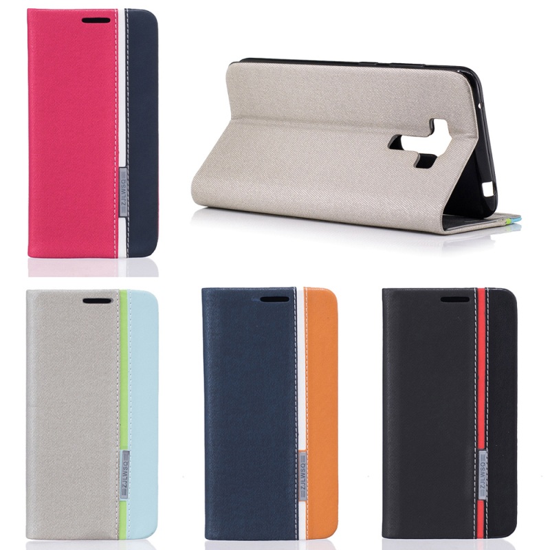 Case Asus Zenfone 3 Max ZC553KL #เคสหนังฝาพับปกหลายสี Assorted Color Leather Flip Case