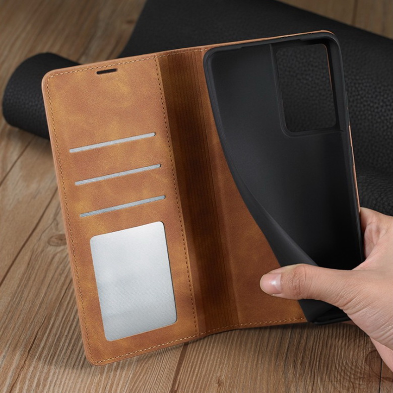 เคส Samsung Galaxy A13 5G#เคสฝาพับแบบกระเป๋าสตางค์ FORWENW Leather Wallet Case