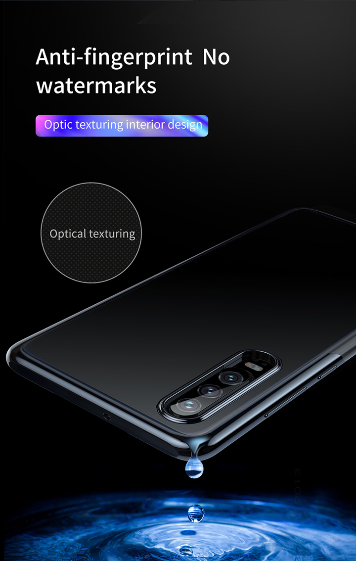 Case Huawei P30 #เคสฝาหลัง BASEUS Shining Series Plated TPU