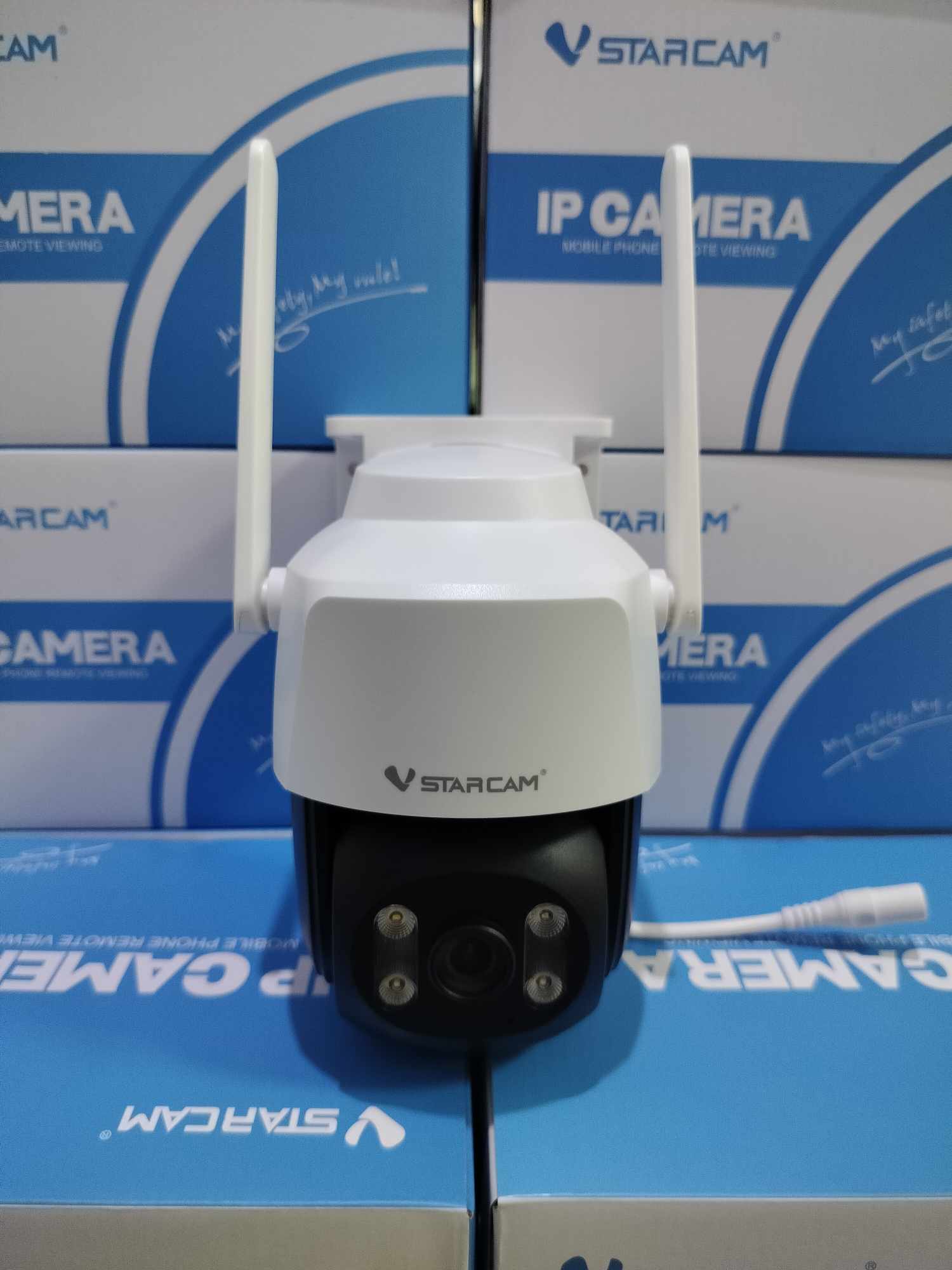 Vstarcam Vstarcam กล้องวงจรปิดภายนอกแบบใส่ซิมการ์ด รุ่นCG622 ความคมชัด2ล้านพิกเซล กันน้ำ ทนฝุ่น ทนแดด ขาว