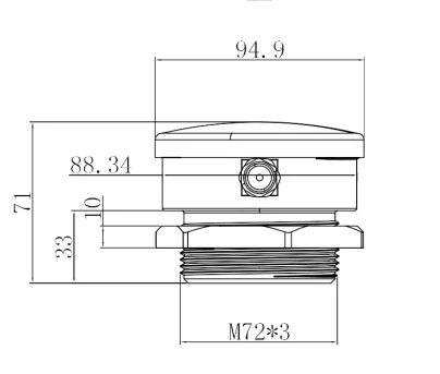 เซ็นเซอร์อัลตร้าโซนิคไร้สายตรวจสอบ ระดับน้ำในถังน้ำ ระดับน้ำ
