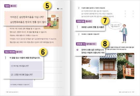 หนังสืออ่านวัฒนธรรมเกาหลี 2 문화가 있는 한국어 읽기 2 Korean Culture Reading 2