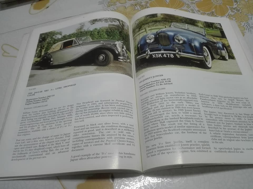 SOTHEBY'S - COLLECTORS VEHICLES AND AUTOMOBILIA RAF MUSEUM, LONDON - MONDAY 25 November 1996