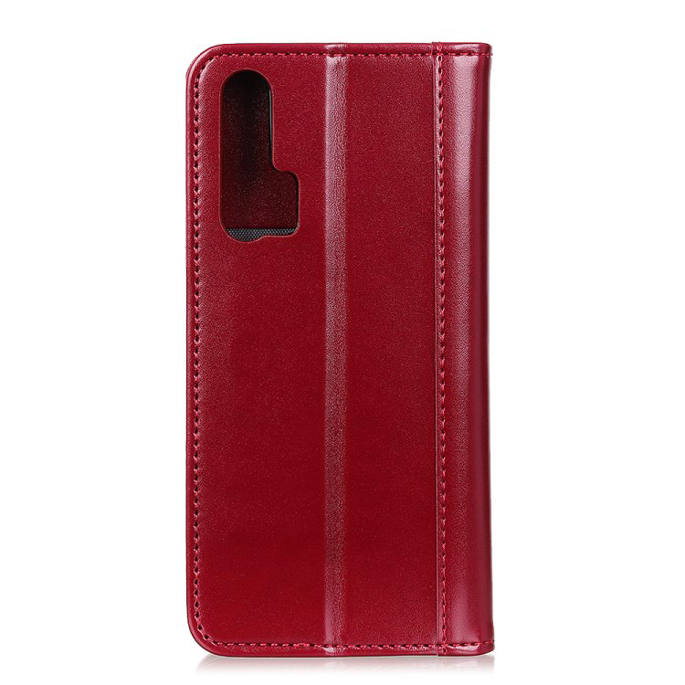 Case Huawei nova 6 #เคสฝาพับแบบกระเป๋าหนังแยก ปิดอัตโนมัติ Auto-absorbed Split Leather Wallet