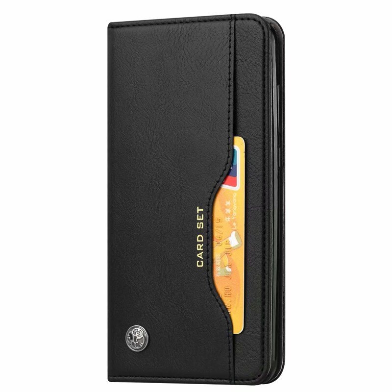 เคส Samsung Galaxy Note 10 lite #เคสฝาพับแบบกระเป๋าสตางค์หนัง PU มีช่องเสียบบัตรคุณภาพดี