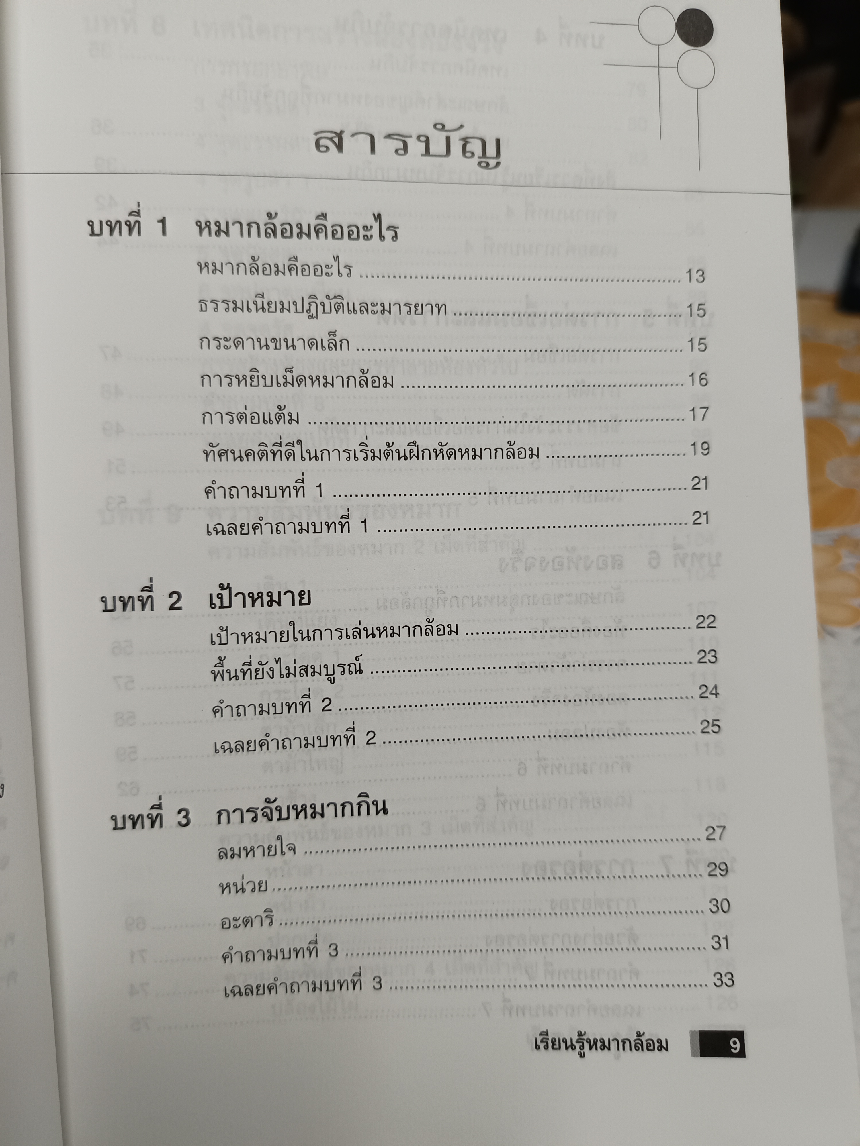หนังสือ เรียนรู้หมากล้อม - หัสดินทร์ เอกสิงหชัย พิมพ์ครั้งแรกพ.ศ 2544 **สินค้าหมด**
