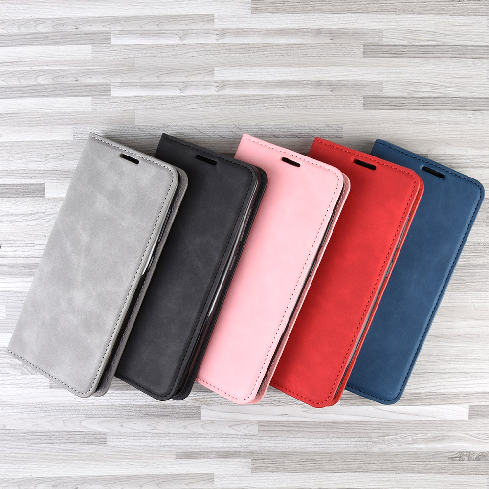 Case Samsung Galaxy A50 / A50s / A30s #เคสฝาพับหนัง PU สไตล์กระเป๋าสตางค์ Auto-absorbed PU Leather Wallet