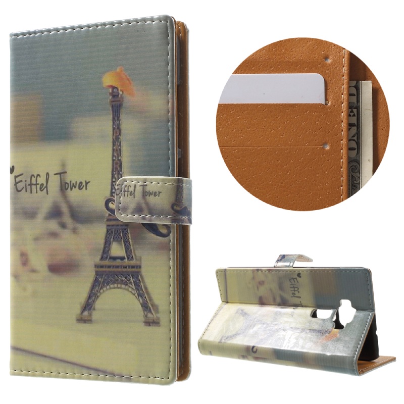 เคส Asus Zenfone 3 ZE520KLเคสฝาพับพิมพ์ลาย สไตล์กระเป๋าสตางค์พับตั้งได้