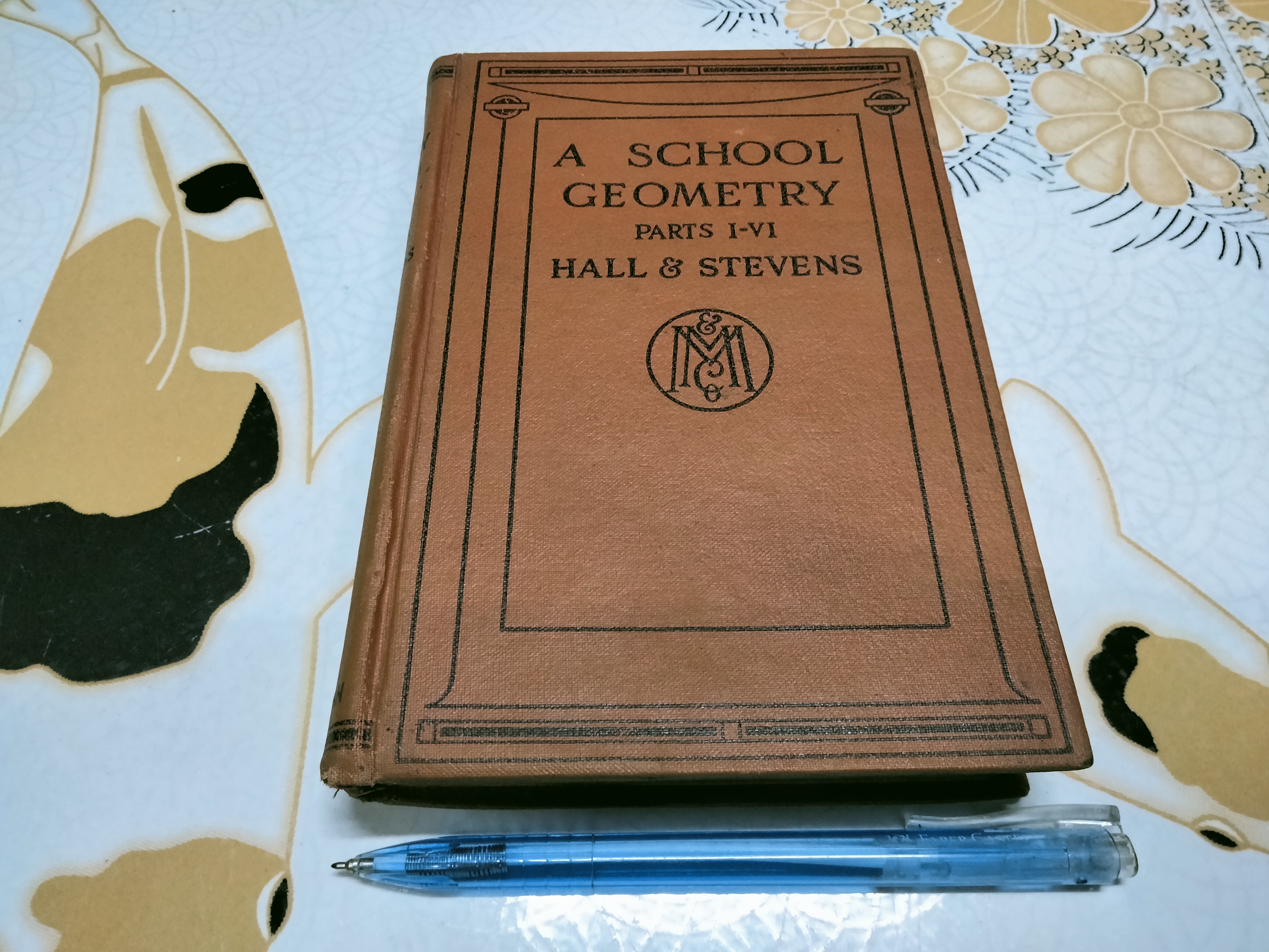 A SCHOOL GEOMETRY PARTS I-VI by HALL & STEVENS (ท.ว.พ.) มือสอง ปกแข็ง