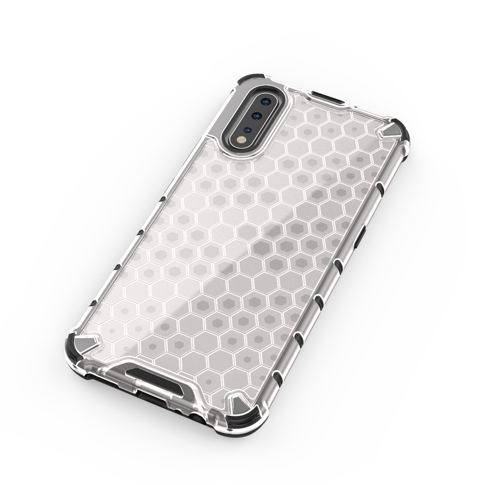 Case Vivo S1 #เคสฝาหลังกันกระแทก Honeycomb Shock Absorber TPU + PC + Silicone Hybrid