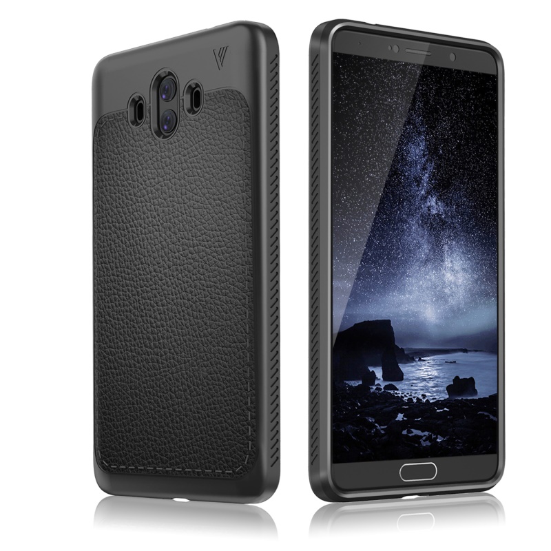 Case Huawei Mate 10 #เคส IVSO Gentry Series ฝาหลัง TPU เคลือบหนัง PU คุณภาพพรีเมี่ยม สินค้าคุณภาพราคาเบาๆ