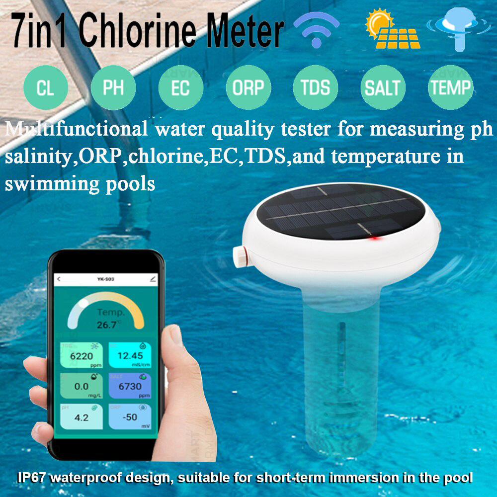 7 in 1 water quality sensor + gateway zigbee Module