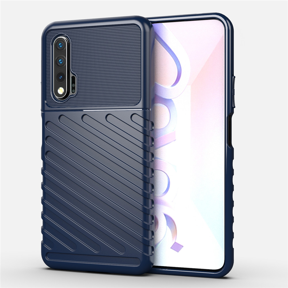 Case Huawei nova 6 #เคสฝาหลัง TPU อ่อน Thunder Series Twill Texture Soft TPU