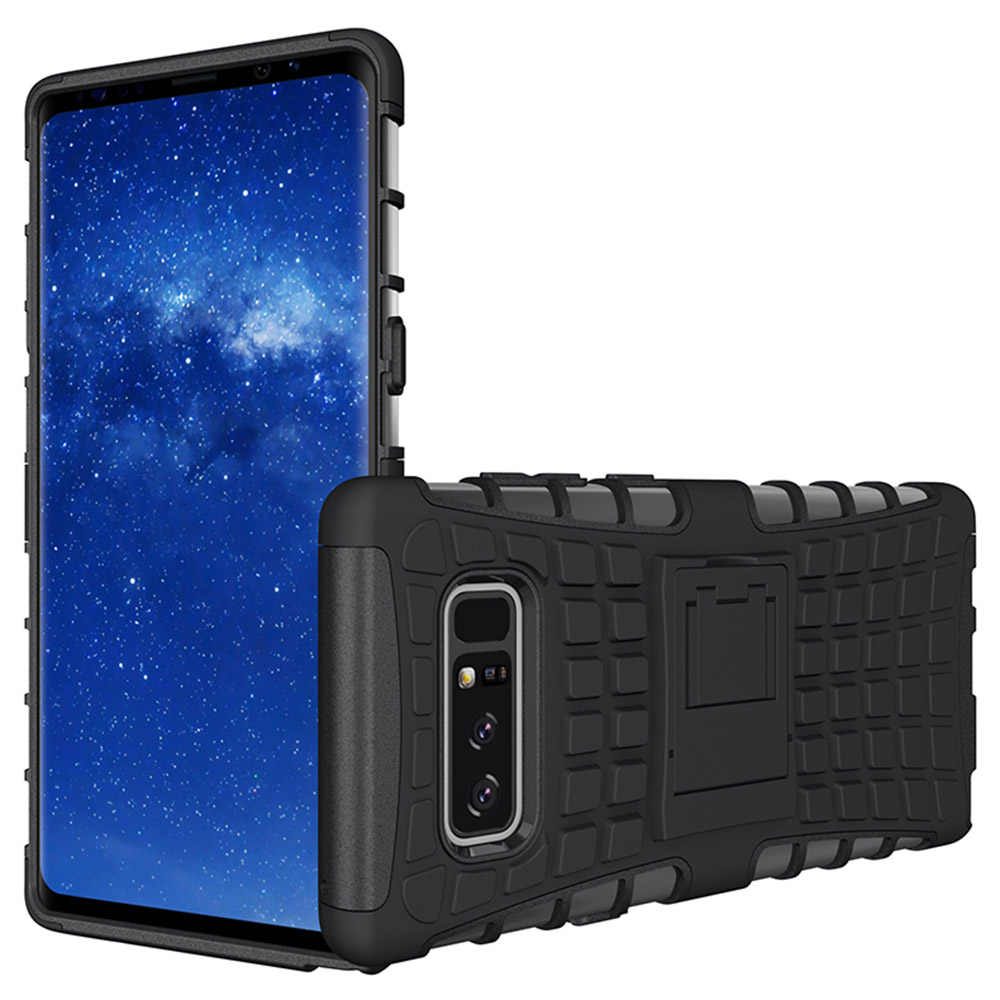 Case Samsung Galaxy Note 8 #เคสฝาหลังกันกระแทกรูปแบบยางกันลื่น