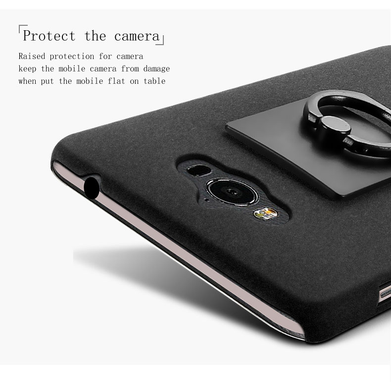 Case Asus Zenfone Max ZC550KL #เคสฝาหลังแข็ง IMAK มีแหวนสวมนิ้ว