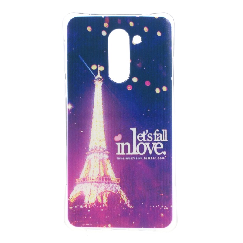 Case Huawei GR5 2017 เคสฝาหลังใสพิมพ์ลายสวยงาม