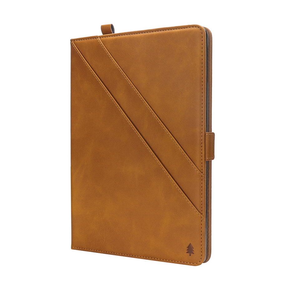 Case Samsung Galaxy Tab S4 10.5 #เคสฝาพับหนัง PU ช่องเสียบการ์ดภายนอกและภายใน Flip Card Slots Stand Leather
