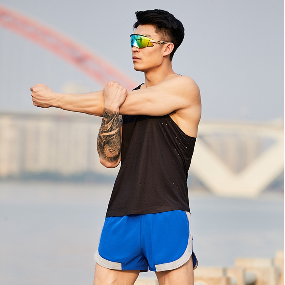 เสื้อกล้ามผู้ชาย ทรงอิลิทไร้รอยต่อ น้ำหนักเบา ใส่สบาย (S17)