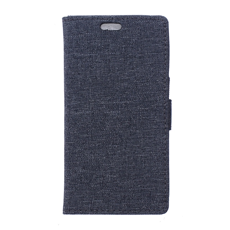 Case Asus Zenfone 3 Max ZC553KL เคสฝาพับผิวผ้าลินินรูปแบบกระเป๋าเนื้อผ้า Linen