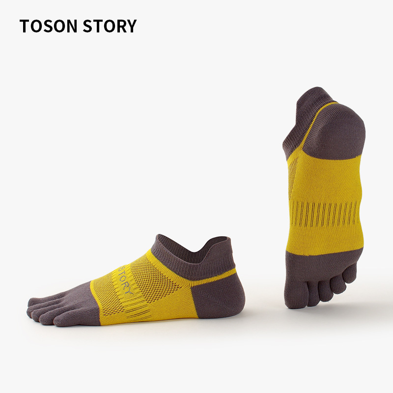 ถุงเท้า 5 นิ้วข้อสั้น TOSON STORY Coolmax แท้100% สำหรับวิ่งมาราธอนรัดกระชับข้อเท้าดีมาก (N82)