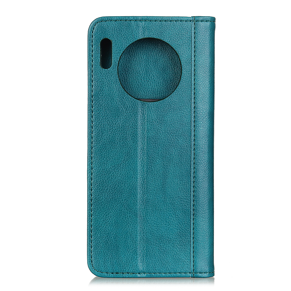 Case Huawei Mate 30 Pro #เคสฝาพับหนังแยกผิวลิ้นจี่ ปิดแม่เหล็กดูดซับอัตโนมัติ