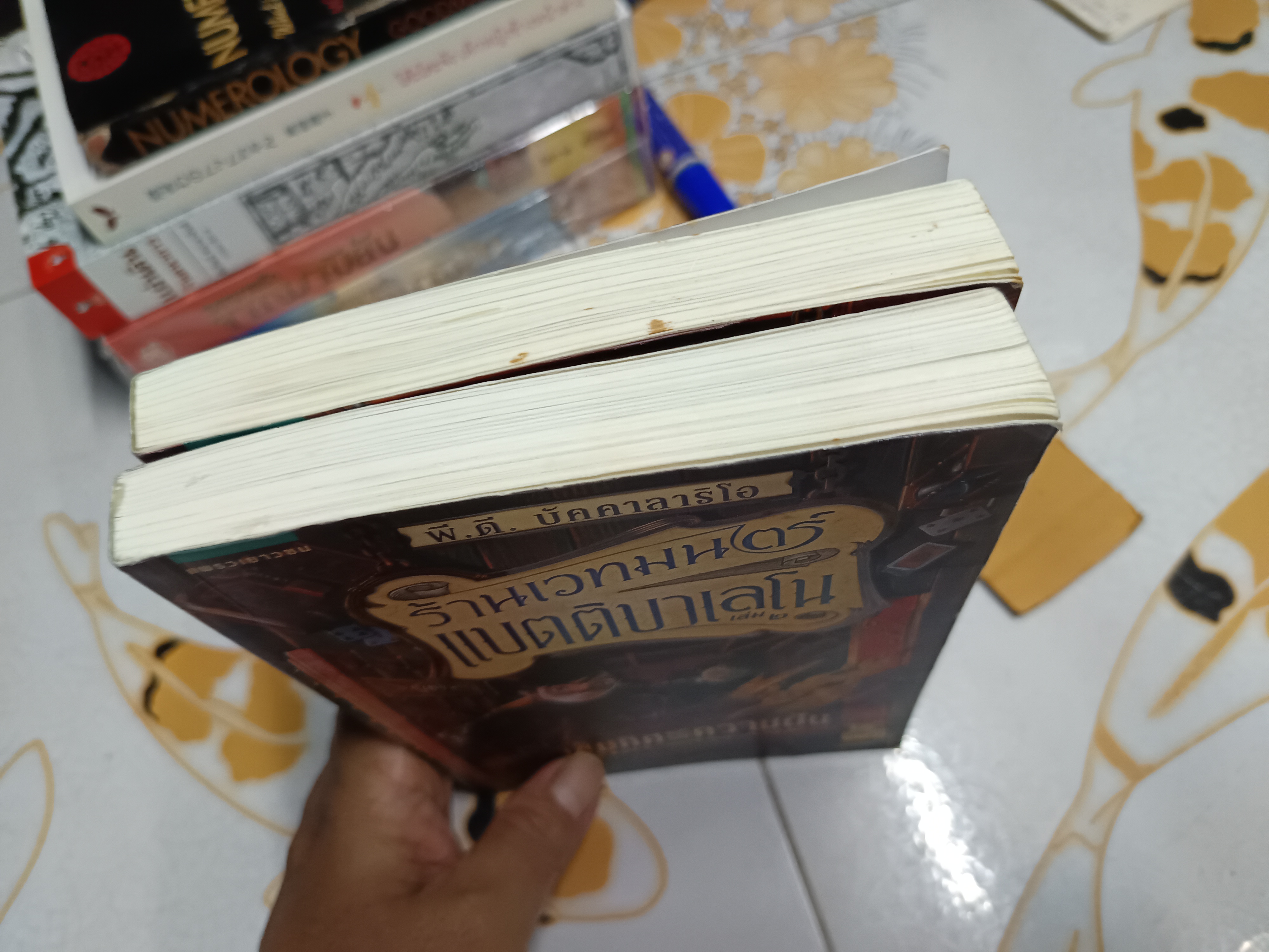 ร้านเวทมนตร์แบตติบาเลโน ปิแอร์โดมินิโก บัคคาลาริโอ เขียน (ขายรวม 2 เล่ม) กระเป๋าเดินทางแห่งดวงดาว /เข็มทิศแห่งความฝัน