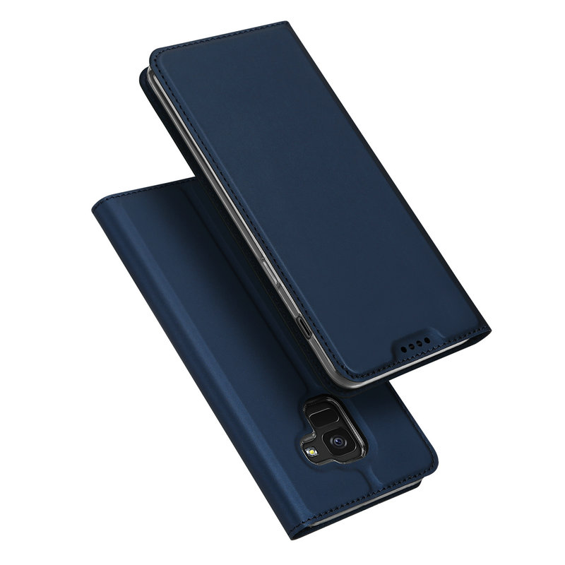 เคส Samsung Galaxy A6+ (2018) #เคสฝาพับ DUX DUCIS Skin Pro Series คุณภาพดีราคาถูก