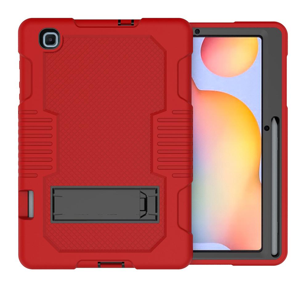 Case Samsung Galaxy Tab S6 Lite 10.4 SM-P610 SM-P615 SM-P617 #เคสฝาหลังกันกระแทก Full Protection Case 3 in 1 Bracket S-pen Slot