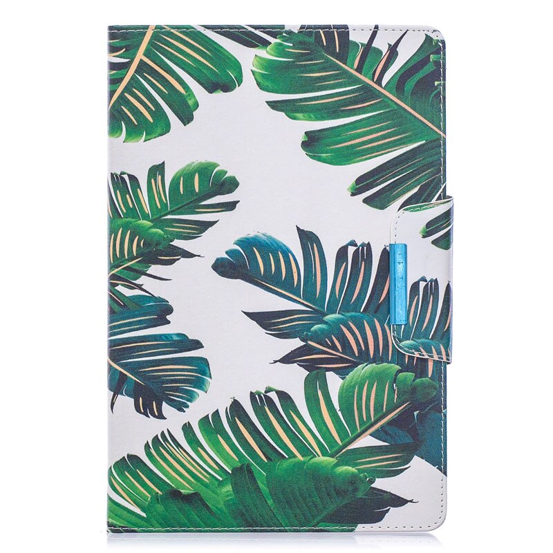Case Samsung Galaxy Tab A 10.1 (2019) SM-T510 SM-T515 #เคสฝาพับพิมพ์ลาย Pattern Printing Wide Clasp Stand Wallet Flip Leather