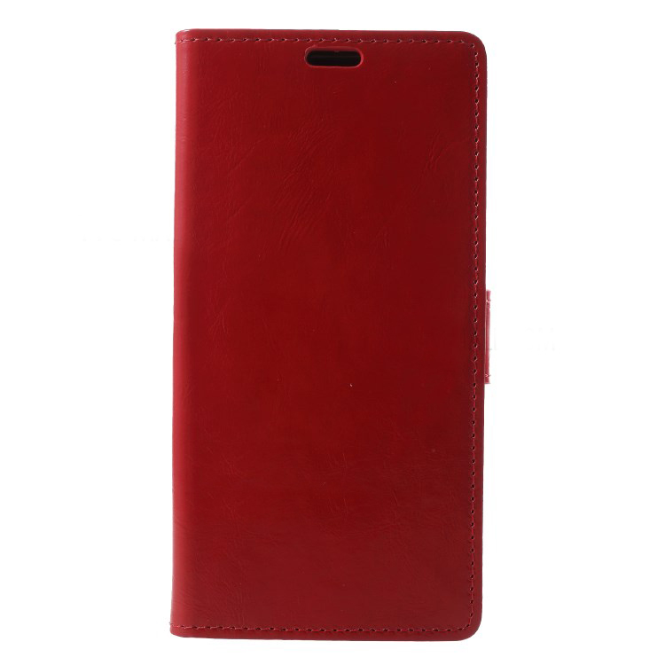 Case Huawei Y9 (2018) #เคสฝาพับแบบกระเป๋าสตางค์หนัง PU Crazy Horse Wallet