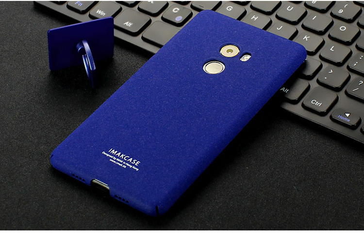 Case Xiaomi Mi Mix 2 #เคสฝาหลัง IMAK Cowboy พร้อมขาตั้งแหวน + ฟิล์มหน้าจอ