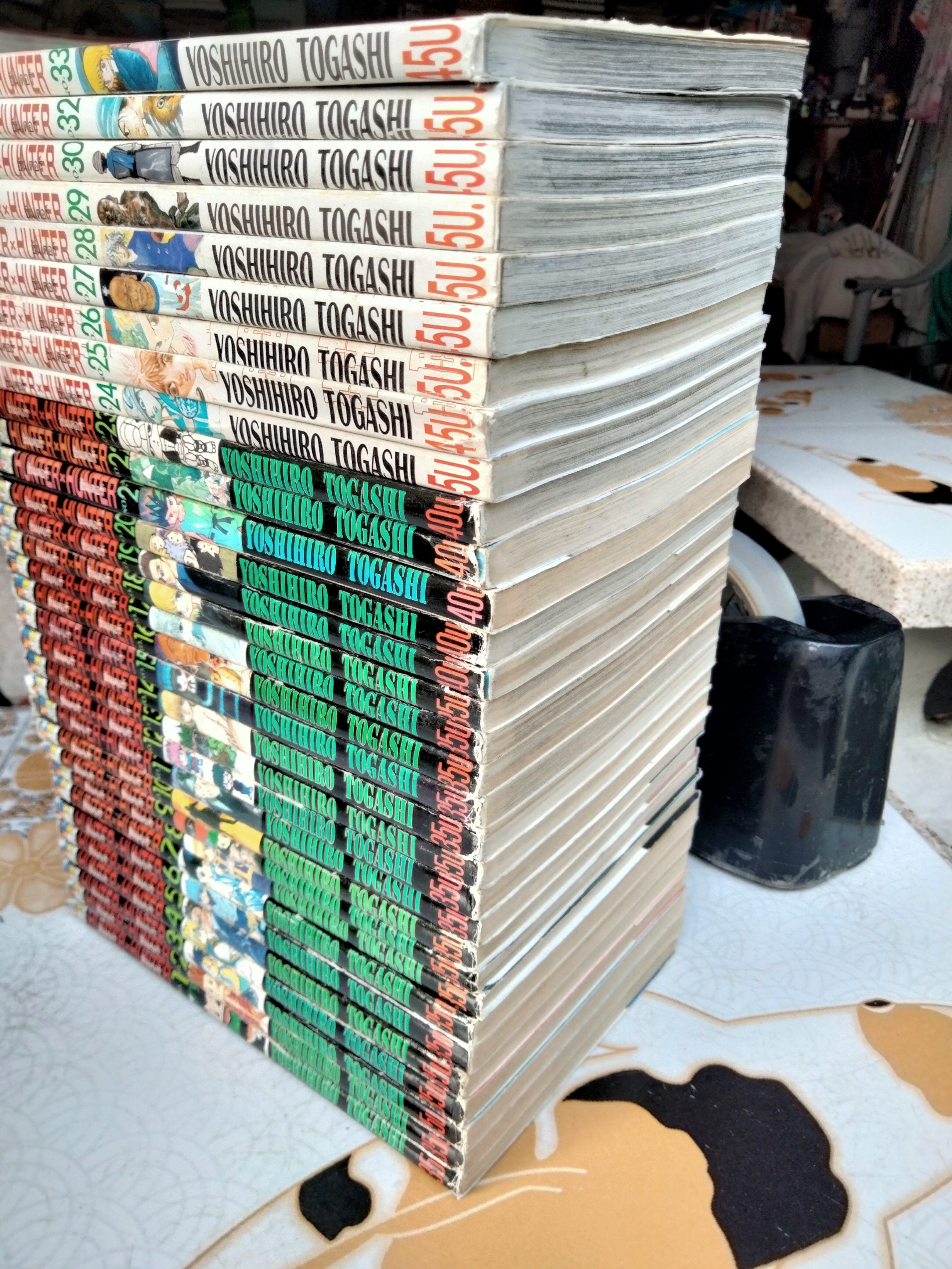 หนังสือการ์ตูน Hunter x Hunter ฮันเตอร์ x ฮันเตอร์ เล่ม 1-33 (ขาดเล่มที่ 31) มีแค่ 32 เล่ม **สินค้าหมด**