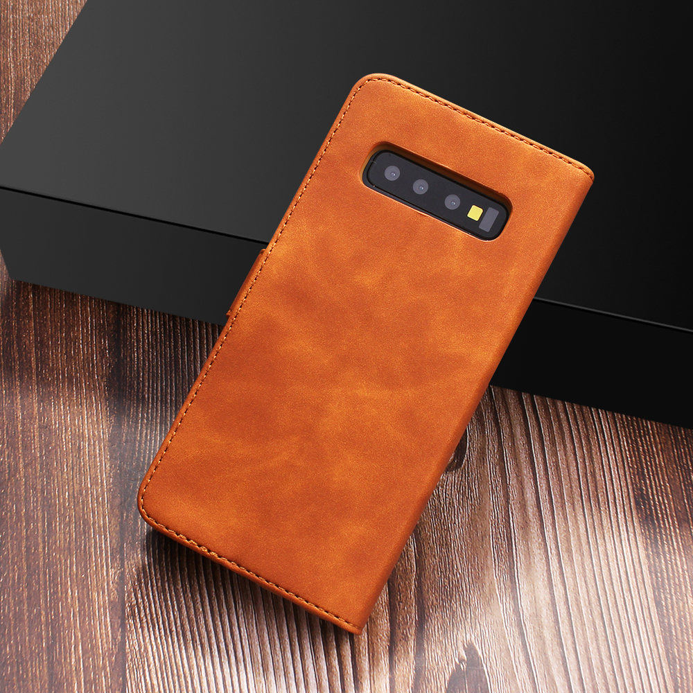 เคส Samsung Galaxy S10 #เคสฝาพับหนัง PU DIAOBAOLEE Leather Stand Stand เคสคุณภาพดีราคาถูก