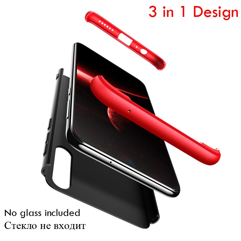 เคส Vivo S1 #เคสฝาหลังพลาสติกแข็ง Detachable All-wrapped Matte แยกชิ้นได้