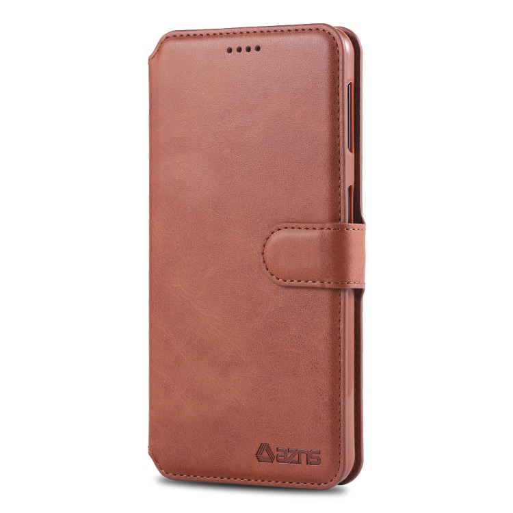 Case Samsung Galaxy A80 #เคสฝาพับหนัง PU มีช่องใส่บัตร AZNS Wallet Leather Stand Phone Cover