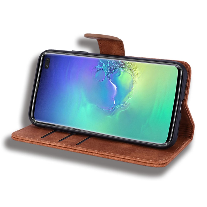 Case Samsung Galaxy A80 #เคสฝาพับ Imprint Mandala Flower แบบกระเป๋าสตางค์